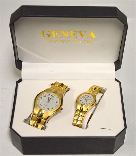 geneve quartz gold watch|geneva quartz watch value.